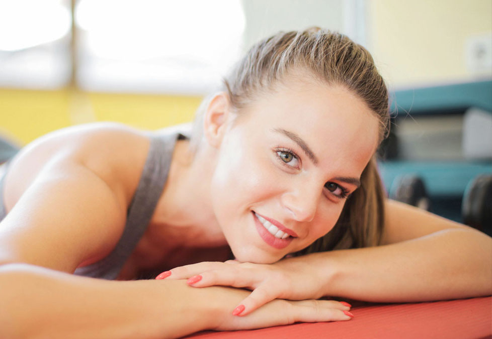 Deportista tranquila al contar con Fisioterapia Idun