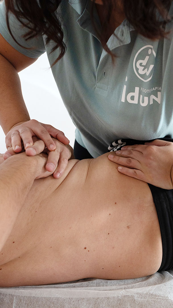 Tratamiento de osteopatía en Fisioterapia Idun